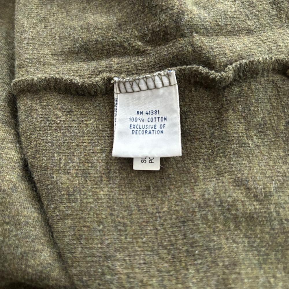 Polo Ralph Lauren Estate Rib Men's XL 1/4 Zip Pullover Sweater Flesh Pony Preppy - Picture 5 of 6